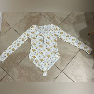 Free people waffle bodysuit